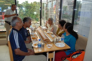 Look at the length of the dosa