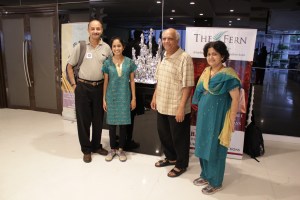 Finally at the Hotel “The Fern”