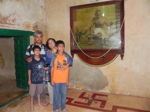 Exactly the place where little Mohan was born