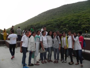 The mountain view is pretty