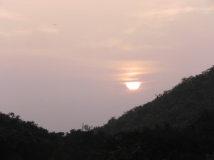 Sunset at Girnar