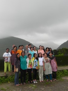 Having Giranar in teh background