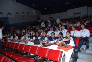 Vidyapith delegates in uniform 