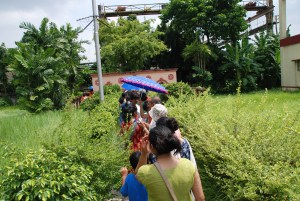 Going to Panch Mundi