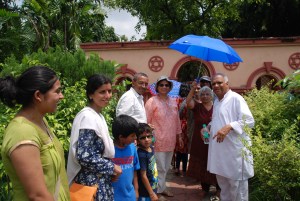 In front of Pancha Mundi