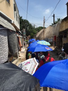 Going to Matri Mandir -1