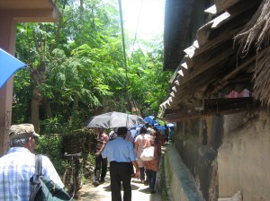 On the streets of Kamarpukur - 8