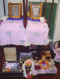 M's shrine installed by the Holy Mother