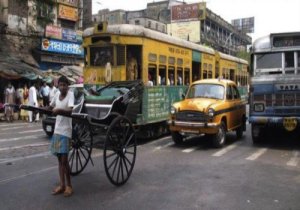 tram-Taxi-Bus-Rickshaw only possible in-kolkata