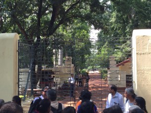 Entering Paath Bhavan